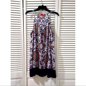 Glam Colorful Print Dress